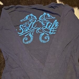 Salt Life Dark Blue Graphic Tee